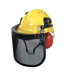 Spedizione Gratuita Casco di protezione 3 in 1 ribimex "prprotc3en1" con visiera e tappi antirumore